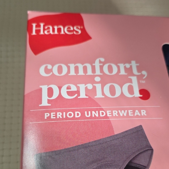 Hanes Girls Period Underwear - Assorted Colors Size 18 - Picture 2 of 12